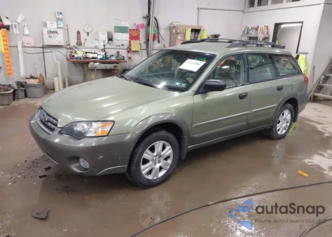 2005 Subaru Outback 2.5I z USA, uszkodzony, nr VIN 4S4BP61C157342115
